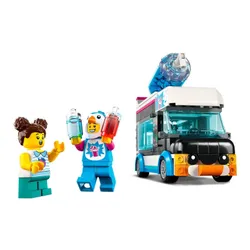 LEGO City 60384 Pingwinia furgonetka ze slushem