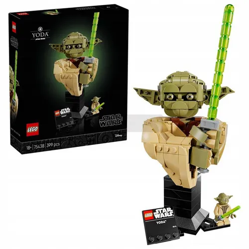 LEGO STAR WARS 75438 Popiersie Yody, zestaw klocków +18