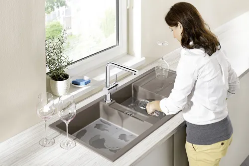 Bateria BLANCO Linus-S-F 514023 Chrom