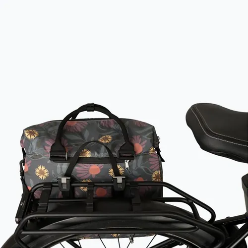 Torba rowerowa na bagażnik FastRider Nyla Shopper Single Bike Bag Trend Click'nGo 20 l lola flower
