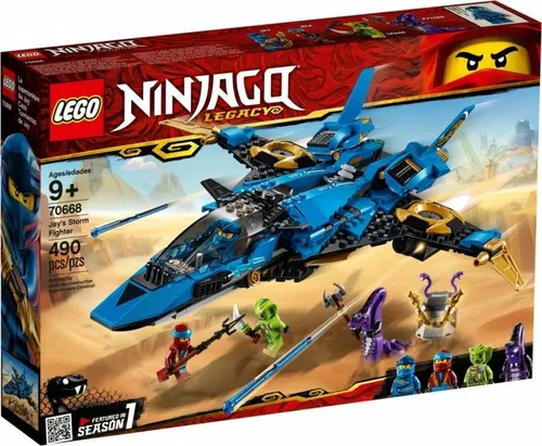 Конструктор Lego Ninjago штормовой истребитель Джея (70668)