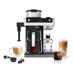 Ekspres NINJA Shark CFN803EU Czarno-stalowy