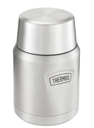 Termos obiadowy z łyżką Thermos Icon Food Jar 0,47 l - matte stainless steel