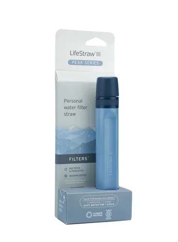 Filtr do wody słomka LifeStraw Peak Series - mountain blue