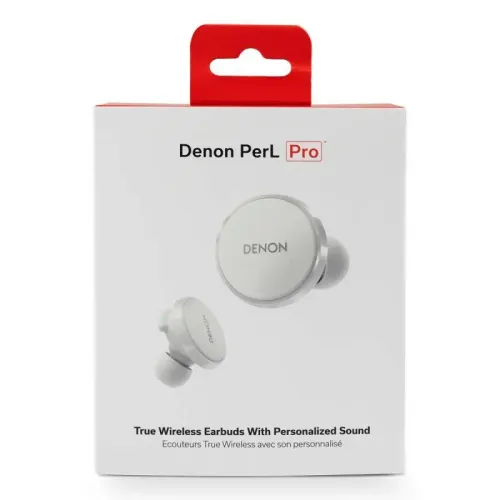 Słuchawki bezprzewodowe Denon PerL PRO Dokanałowe Bluetooth 5.3 Biały