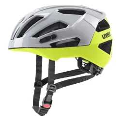 Kask rowerowy Uvex Gravel-X szaro-żółty
