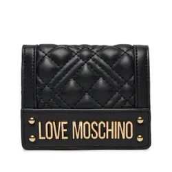 Маленький женский кошелек LOVE MOSCHINO Jc5601pp1ila0000 Nero