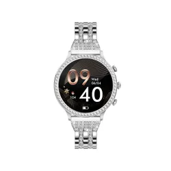 Smartwatch Manta Diamond Lusso 43 мм серебро