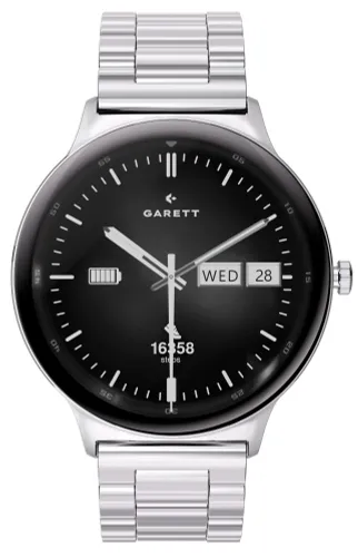 Smartwatch GARETT Quantum Srebrny