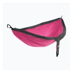 Hamak turystyczny ENO DoubleNest charcoal/fuchsia