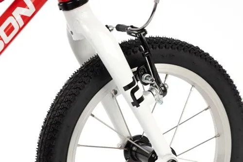 Rower dziecięcy KARBON Superlight 14 cali dla chłopca Czerwony