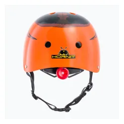 Kask rowerowy dziecięcy Hornit Spider orange/black