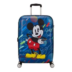 Walizka średnia American Tourister Wavebreaker Disney - Mickey future pop