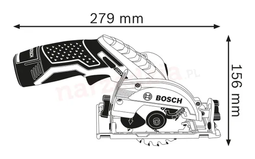 Pilarka tarczowa akumulatorowa Bosch GKS 12V-16