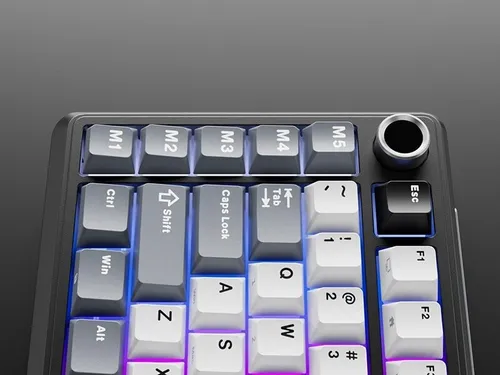 Klawiatura ROYAL KLUDGE L75 Knight Black Cream Switch