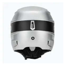 Kask rowerowy ATTABO State 1.0 full face srebrny