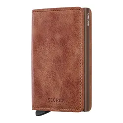 Portfel kieszonkowy Secrid Slimwallet Vintage - cognac / brown