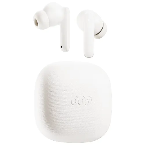 Słuchawki bezprzewodowe QCY Buds T43 Dokanałowe Bluetooth 5.3 Biały