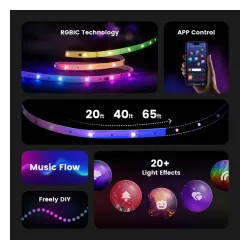 Taśma LED Yeelight 6m 18W RGB