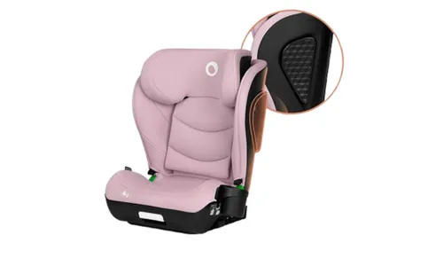 Fotelik samochodowy LIONELO Neal i-Size 100-150 cm (15-36 kg) Różowy