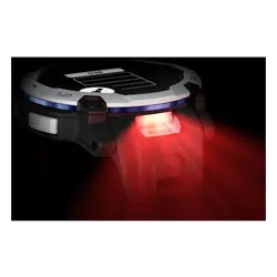 Smartwatch GARMIN Instinct 3 50mm Solar Biały + pasek czarno-niebieski