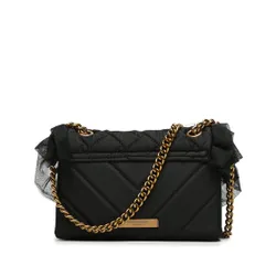 Kurt Geiger 690-Ruffle Mini Kensington 9963000609 Geantă Neagră