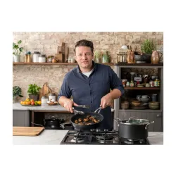 Patelnia Tefal Jamie Oliver Cook's Classic H9120644 Indukcja Tytanowa 28cm