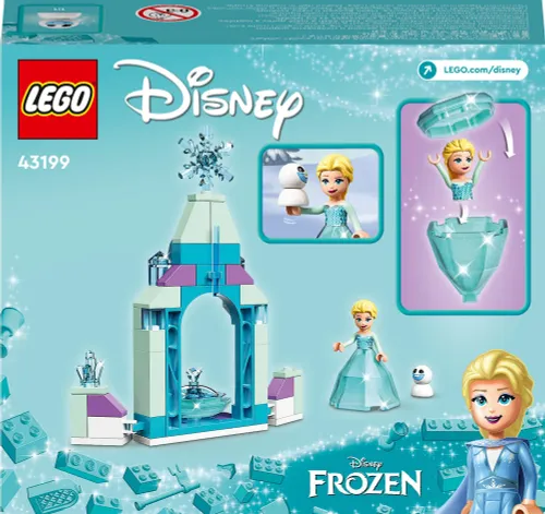 LEGO 43199 Disney Dziedziniec zamku Elsy
