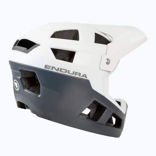 Kask rowerowy Endura Singletrack Full Face MIPS white