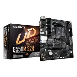 Gigabyte Płyta główna B550M S2H AM4 2DDR4 HDM I/DVI/DSUB/ M.2 mATX