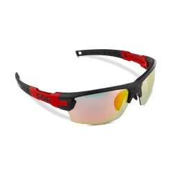 Okulary przeciwsłoneczne GOG Steno C matt black/red/polychromatic red