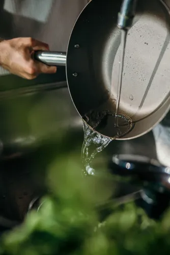 SKOTTSBERG Carbon Steel 28 cm - patelnia do naleśników nieprzywierająca ze stali węglowej