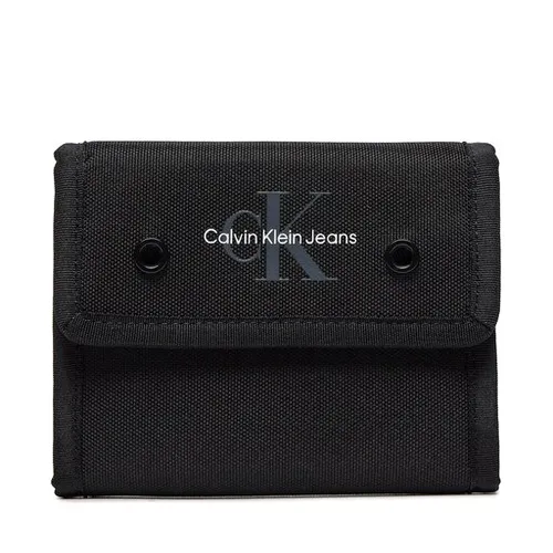 Большой мужской кошелек Calvin Klein Jeans Sport Essentials Velcro Wallet K50k511437 Black BEH