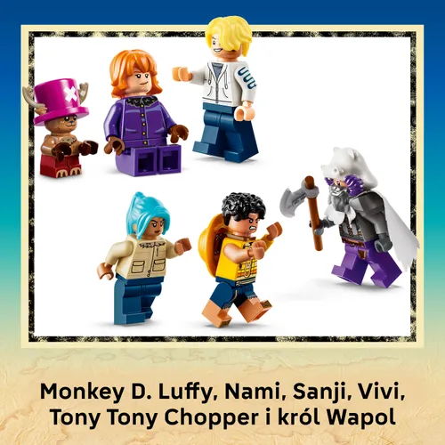 LEGO 75645 ONE PIECE: Битва у замка Драм, набор кубиков 9+