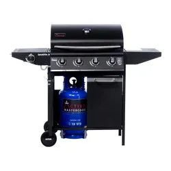 Grill gazowy ACTIVA Dakota III 4+1 19784GD 12.8 kW (4 x 3.2 kW + 3.2 kW) 64 x 40 cm
