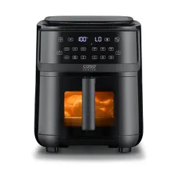 Air Fryer Frytkownica beztłuszczowa CASO Airfry & Steam 700 7l z okienkiem do obserwacji postępów gotowania
