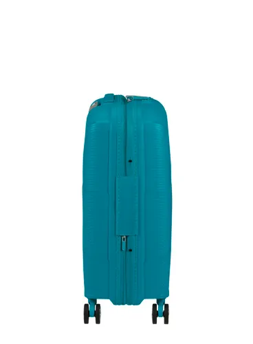 Маленький расширенный чемодан American Tourister StarVibe-verdigris