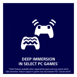 Pad Sony DualSense do PS5, PC Bezprzewodowy Nocna czerń w zestawie z przewodem USB do komputera PC