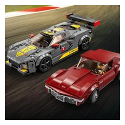 LEGO Speed Champions yarış Arabası Chevrolet Corvette C8.1968 Chevrolet Corvette (76903)