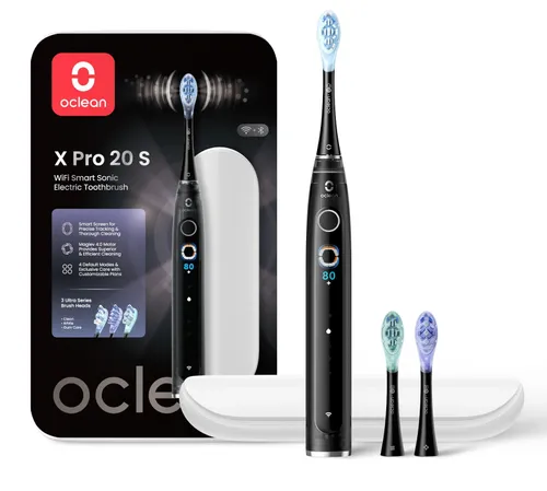 Szczoteczka soniczna Oclean X Pro 20 Set Czarny