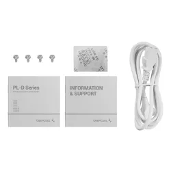 Zasilacz DeepCool PL750D 750W 80+ Bronze Biały