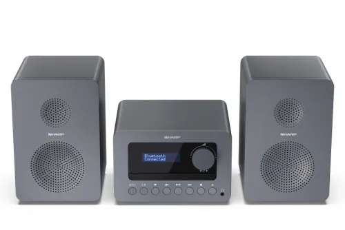 Wieża Sharp TOKYO XL-B514 20W Bluetooth Radio FM Szary