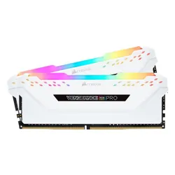 Pamięć Corsair Vengeance RGB PRO, DDR4, 16 GB, 3000MHz, CL15 (CMW16GX4M2C3000C15W)