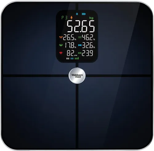 Waga łazienkowa WEBBER Bonita SBS-1321B-B Czarny