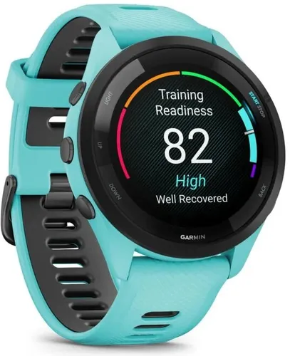 Zegarek sportowy GARMIN Forerunner 265 46mm Turkusowy