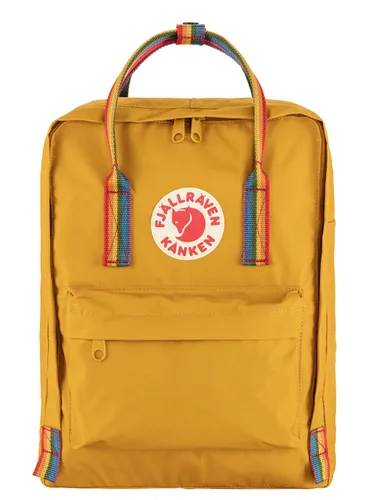 Рюкзак Fjallraven Kanken Rainbow-ochre / rainbow pattern