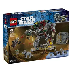 LEGO Star Wars 75451 Mandalorian i Starcie z droidem , zestaw klocków 9+