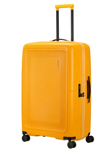 Большой чемодан American Tourister DASHPOP EXP-golden yellow