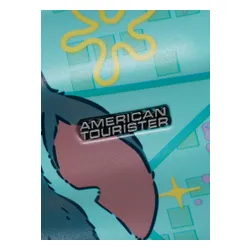 Walizka duża American Tourister Wavebreaker Disney - Stitch flower