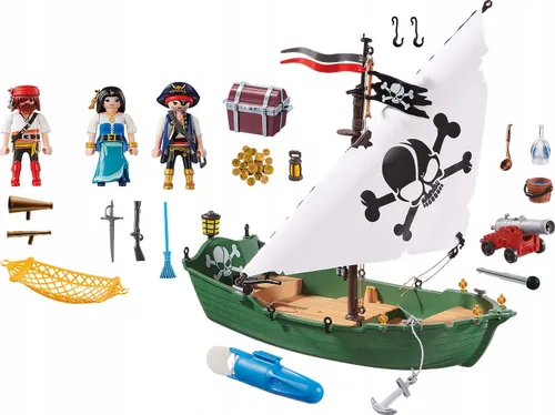 Sualtı Motorlu Playmobil Korsan Gemisi (70151)